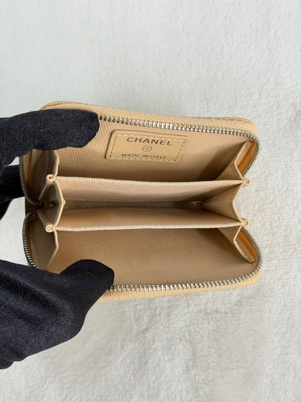 CHANEL Double-C Cavier  Wallet