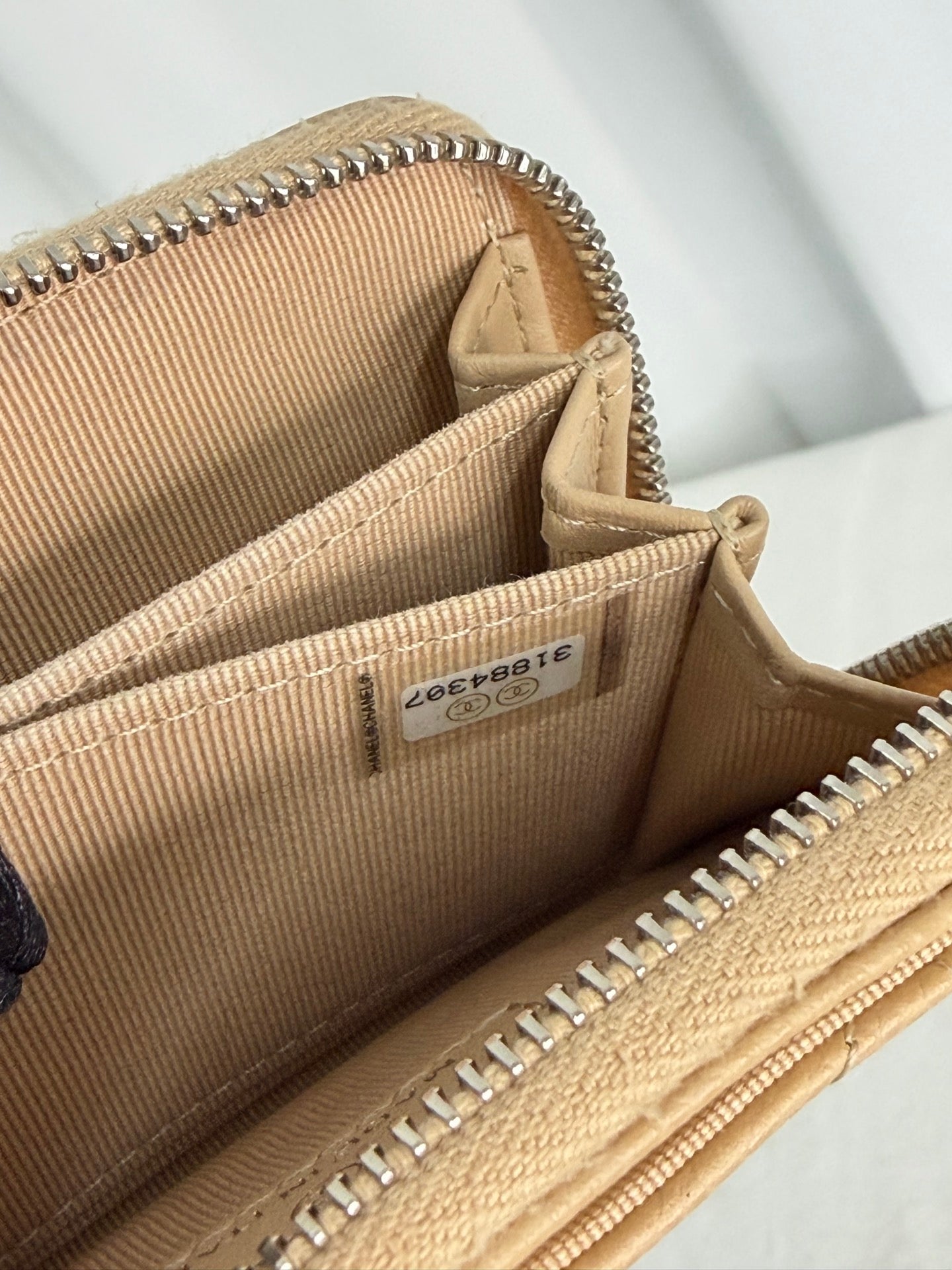 CHANEL Double-C Cavier  Wallet