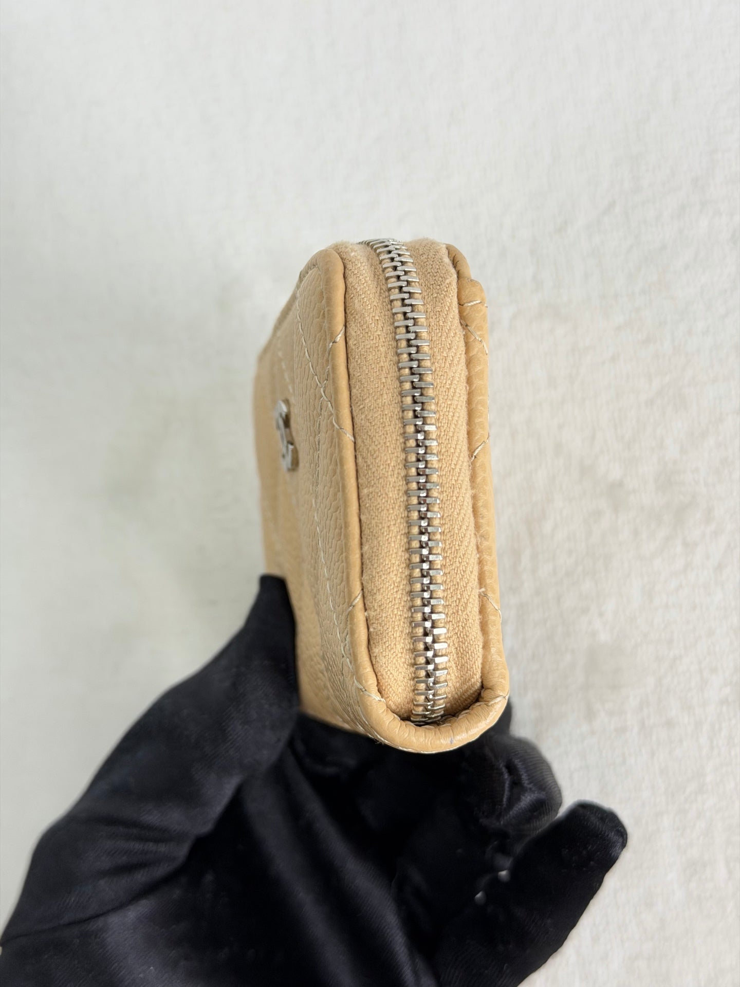 CHANEL Double-C Cavier  Wallet