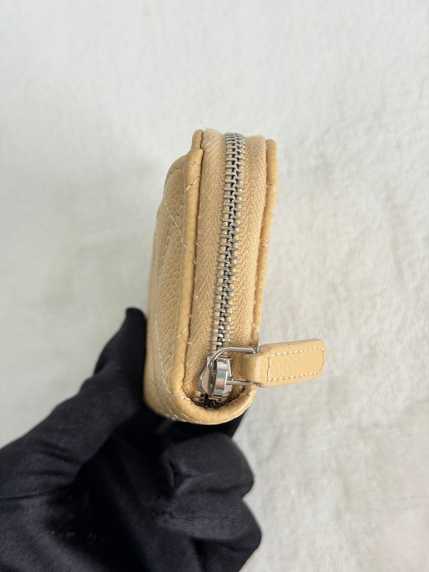 CHANEL Double-C Cavier  Wallet