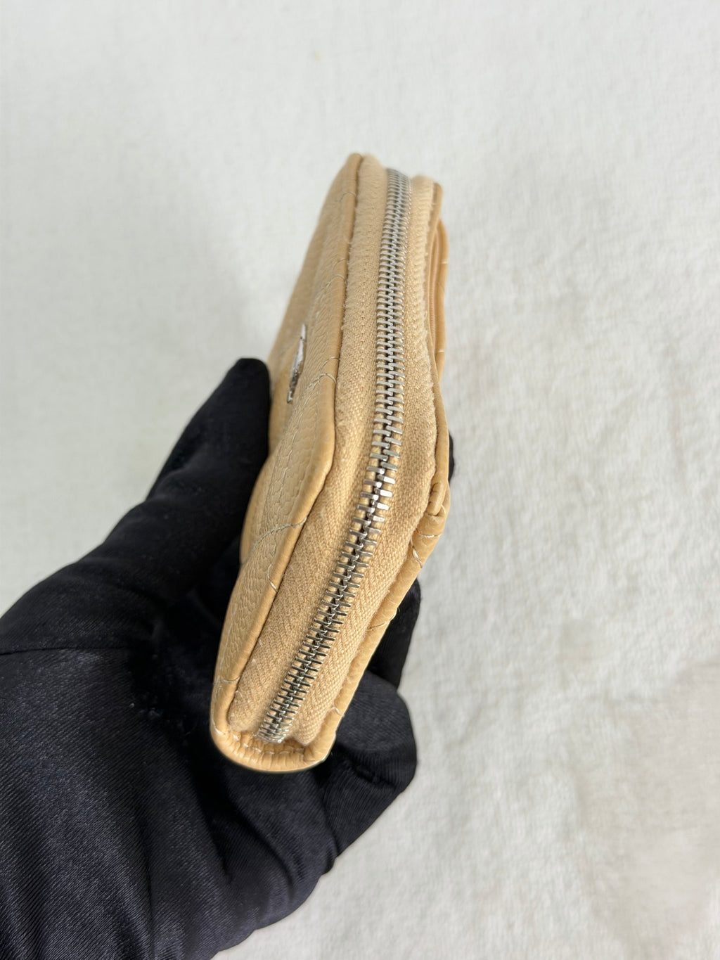 CHANEL Double-C Cavier  Wallet