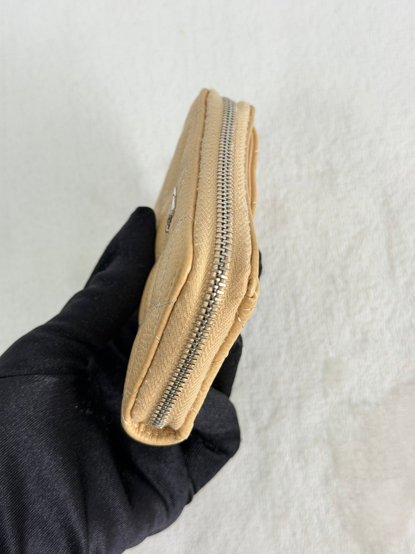 CHANEL Double-C Cavier  Wallet