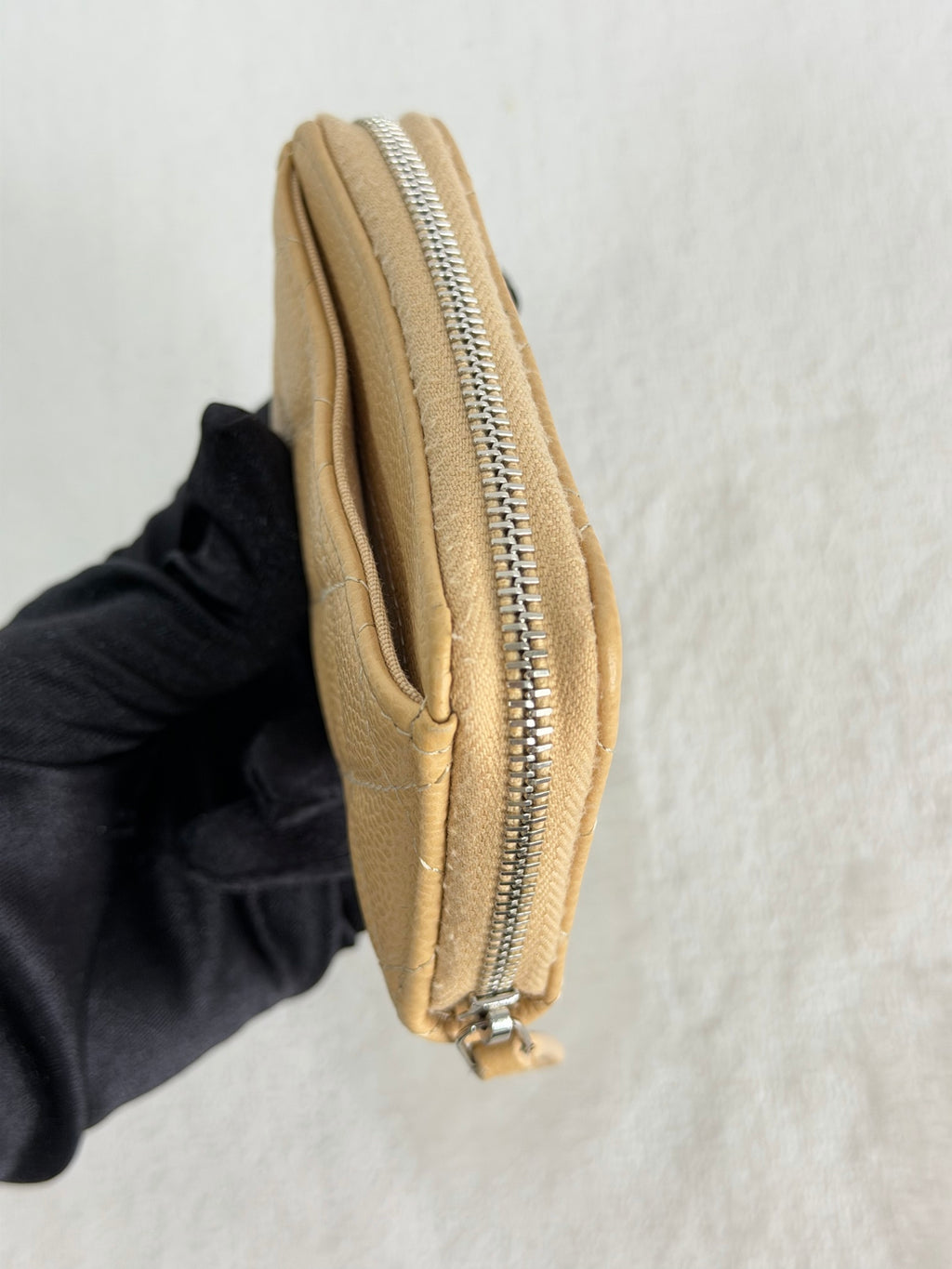 CHANEL Double-C Cavier  Wallet