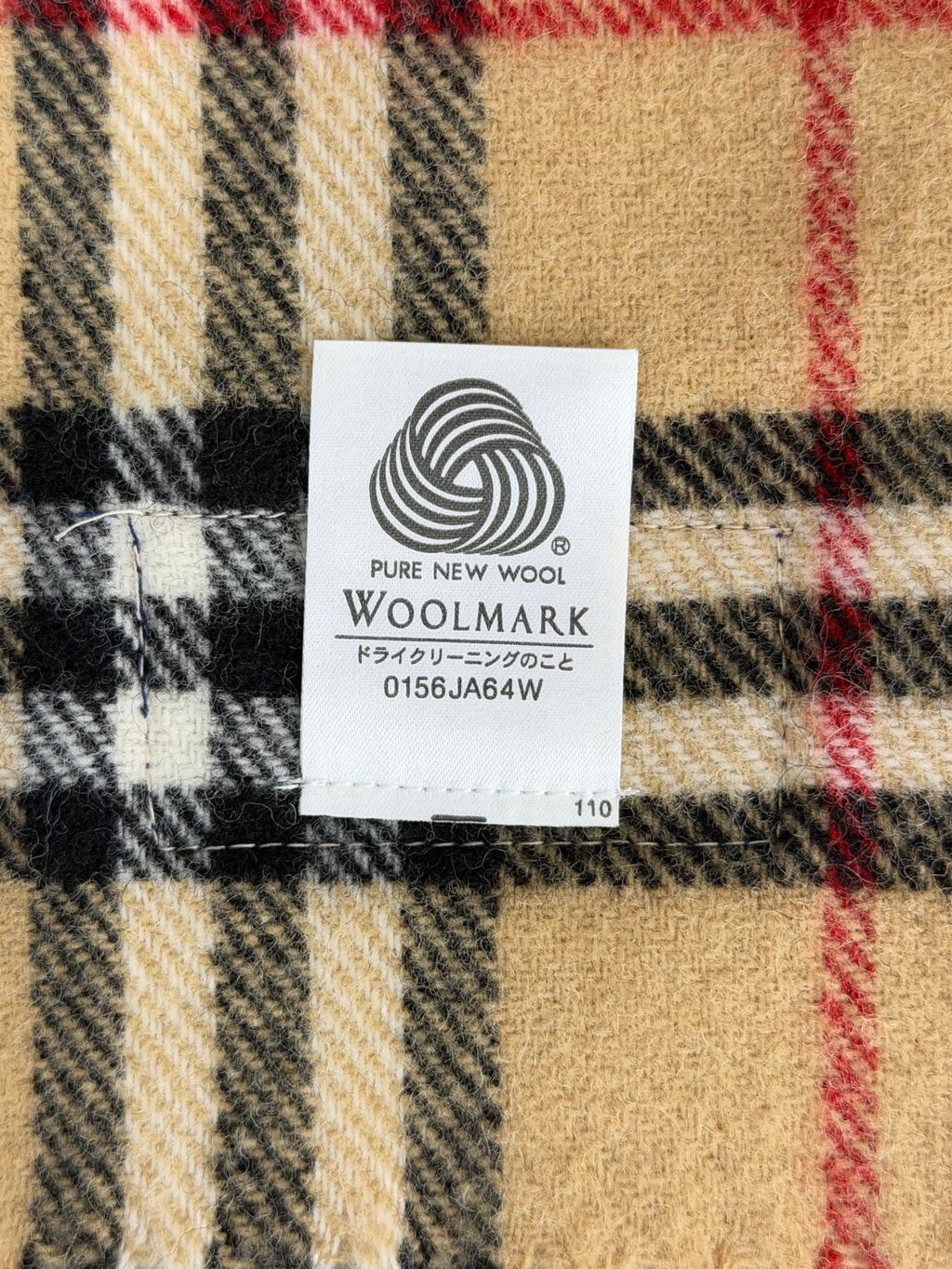 BURBERRY Check Pattern Scarf