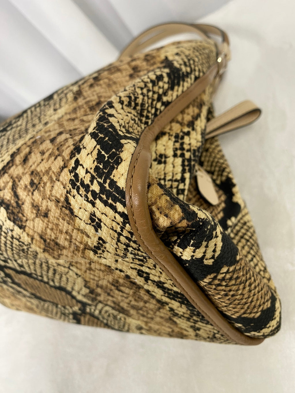COACH Snake-embossed Hobo Shoulderbag