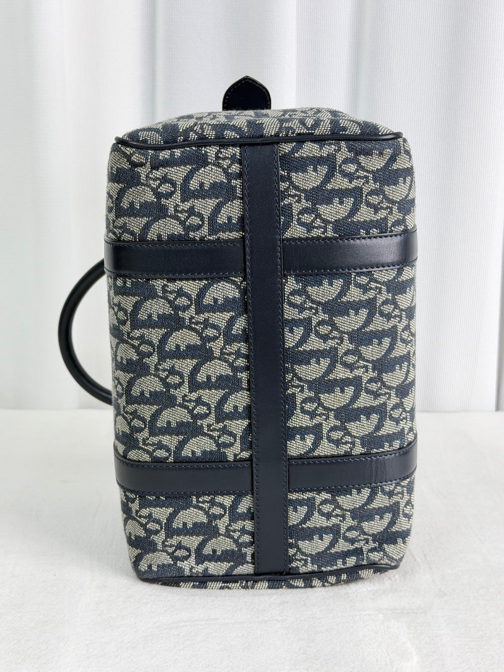 CHRISTIAN DIOR Oblique Boston Handbag