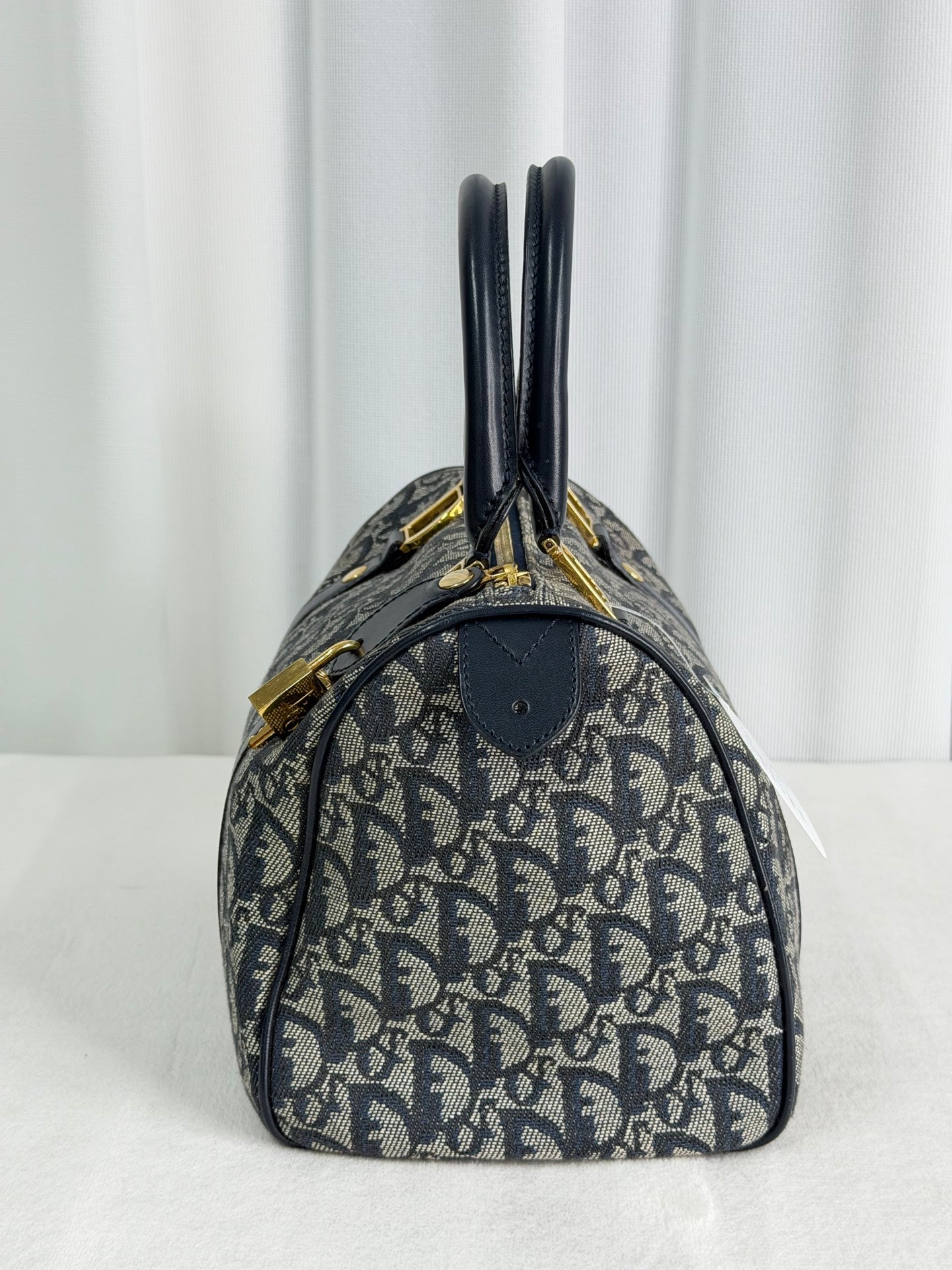 CHRISTIAN DIOR Oblique Boston Handbag