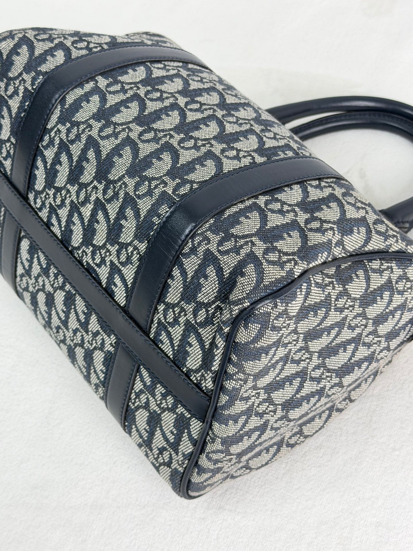 CHRISTIAN DIOR Oblique Boston Handbag