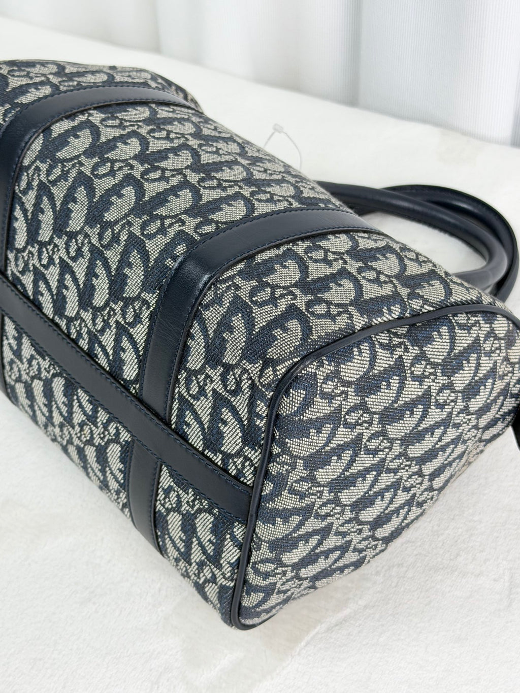 CHRISTIAN DIOR Oblique Boston Handbag