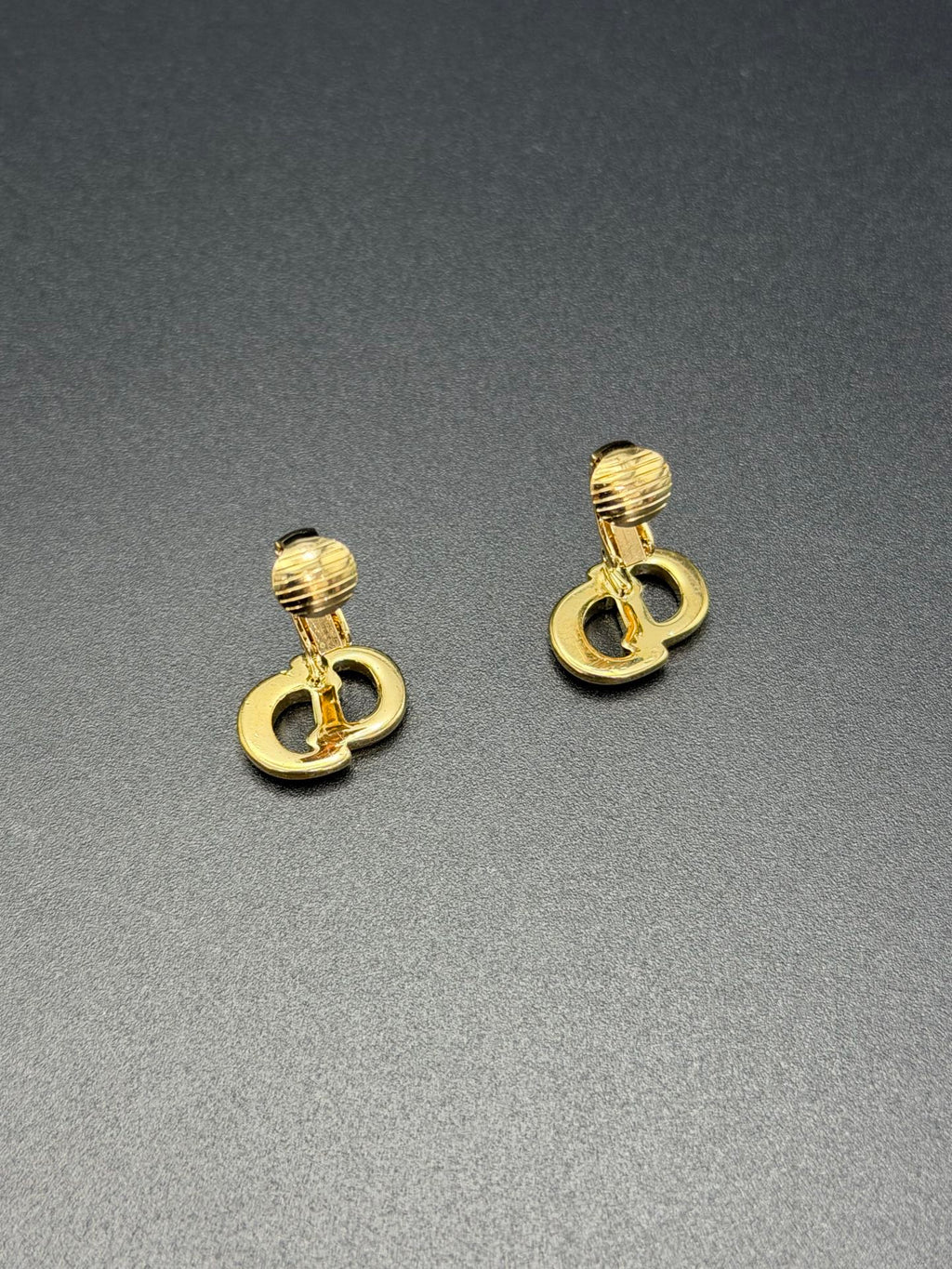 CHRISTIAN DIOR CD Logo Necklace clips Set