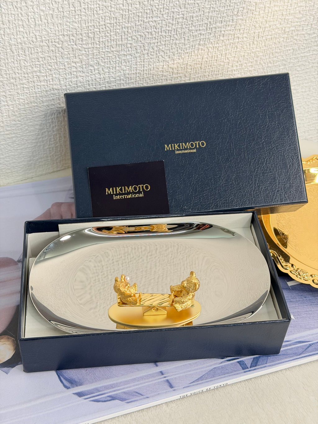MIKIMOTO  Bear Tray