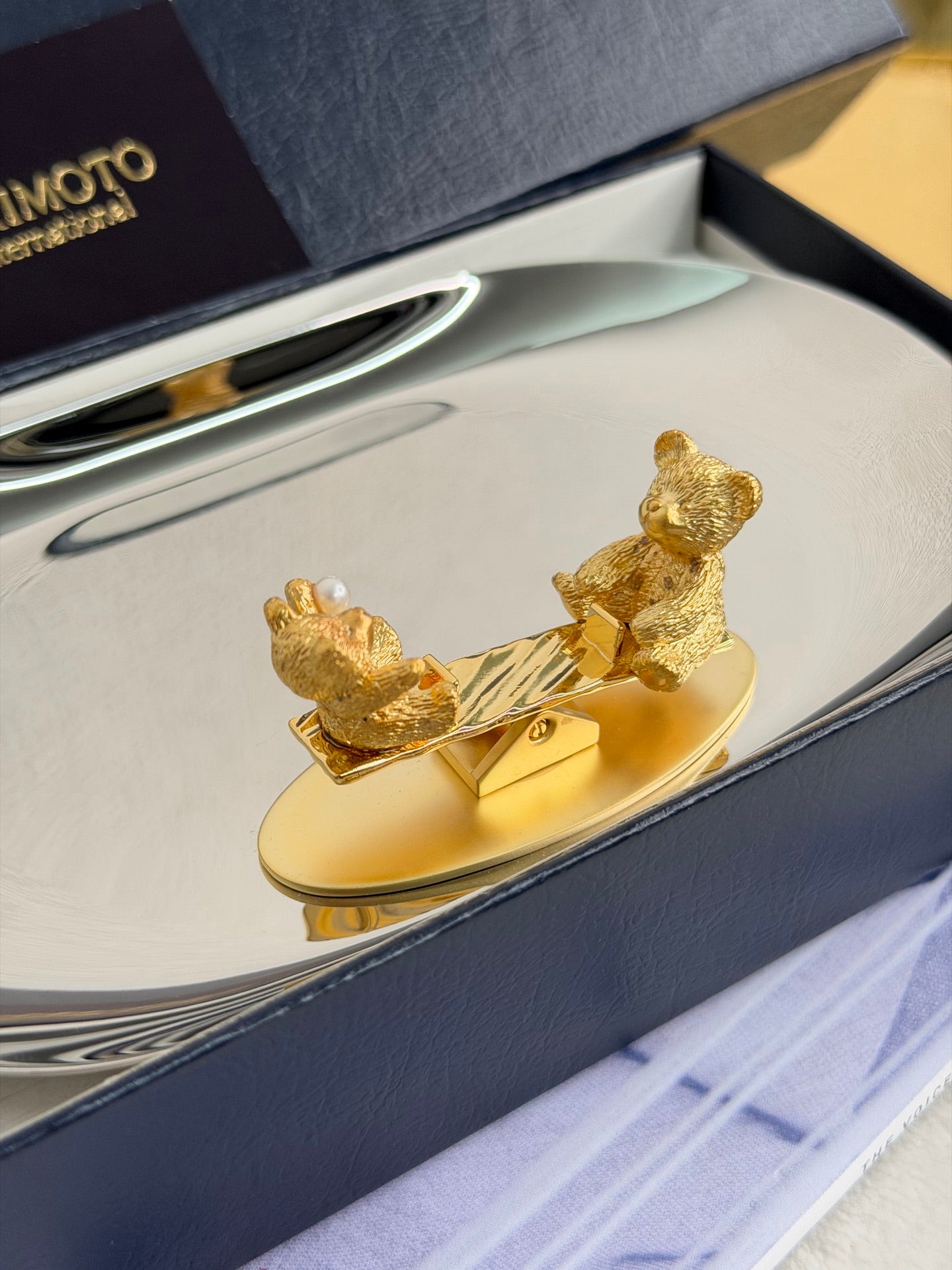 MIKIMOTO  Bear Tray