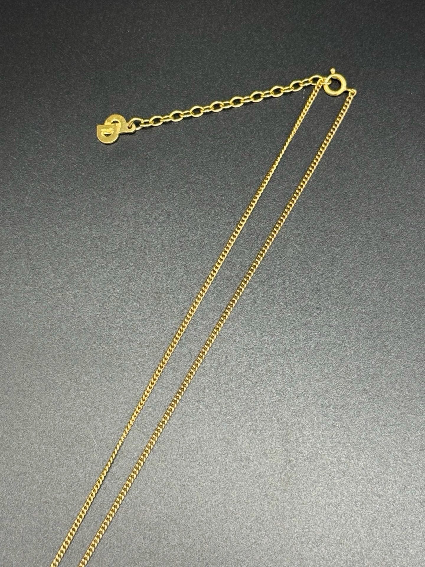 CHRISTIAN DIOR  CD Logo Necklace