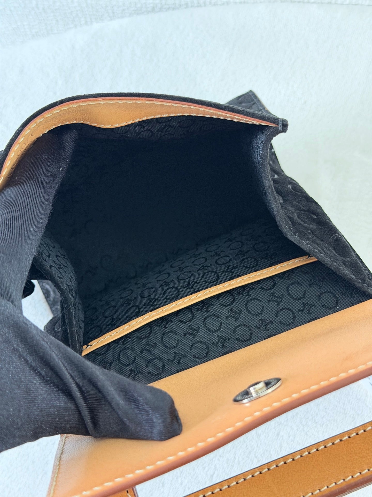 CEINE Suede Handbag