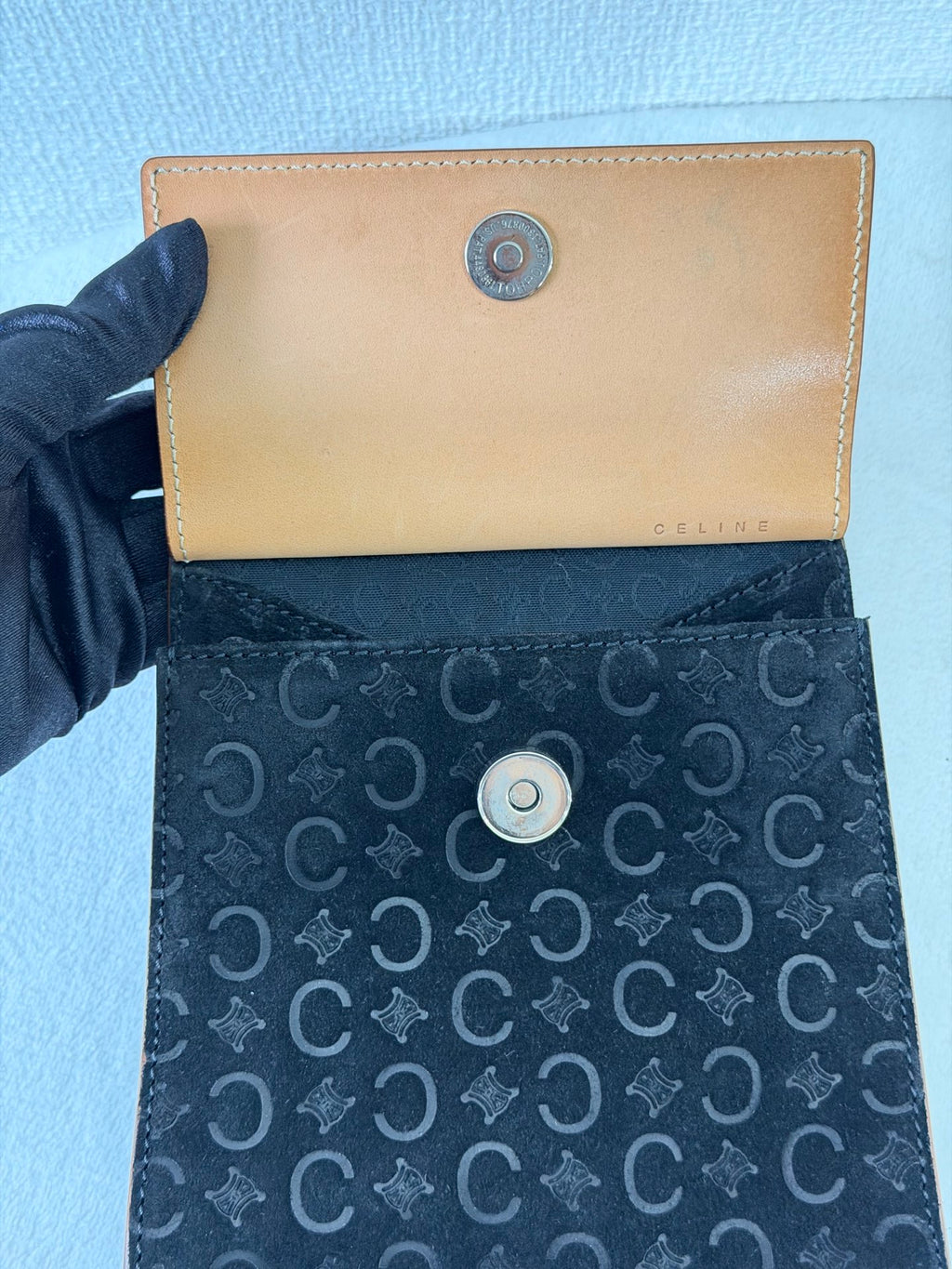CEINE Suede Handbag
