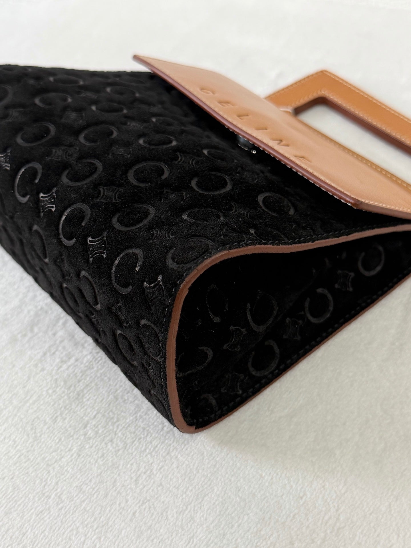 CEINE Suede Handbag