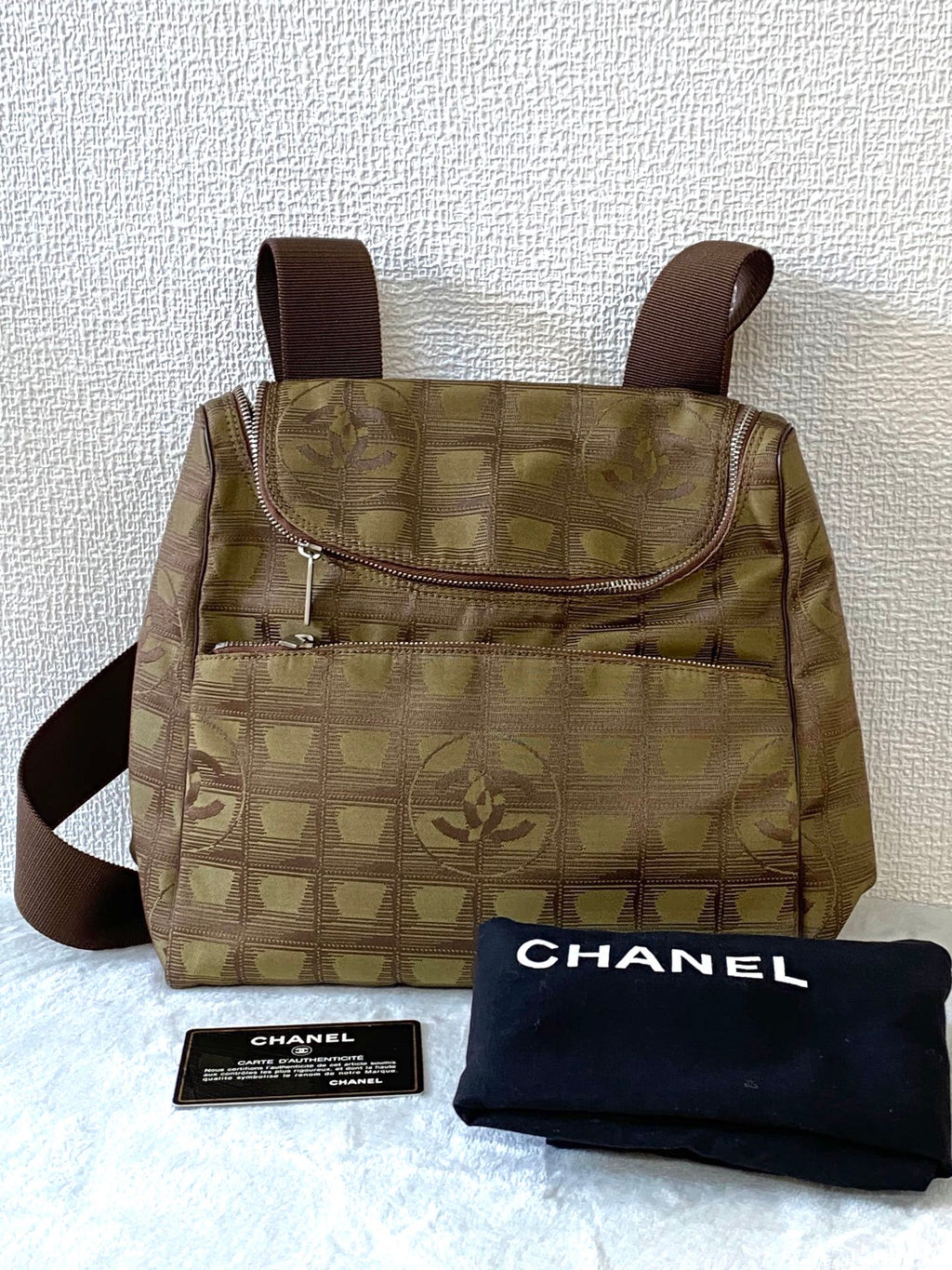 CHANEL Ice Cube Collection 2way Backpack