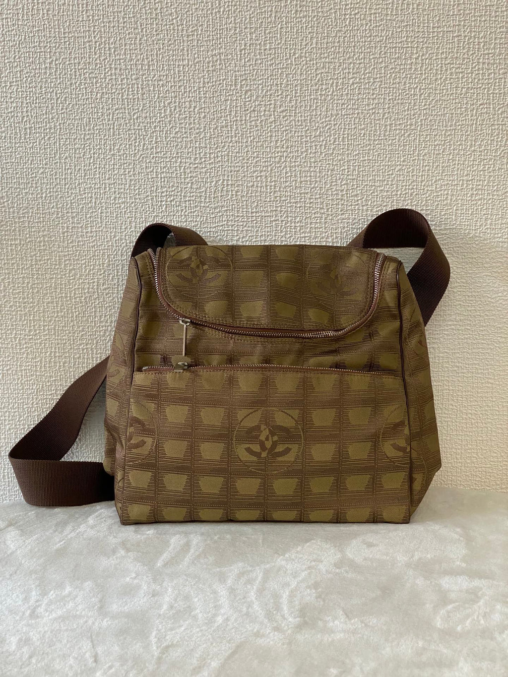 CHANEL Ice Cube Collection 2way Backpack