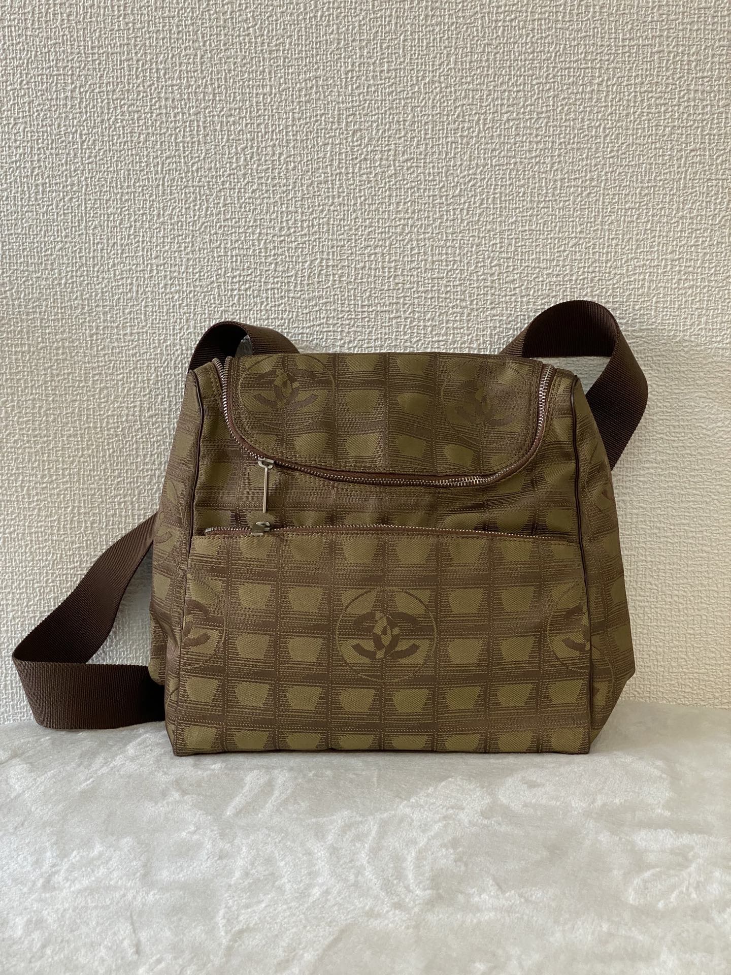 CHANEL Ice Cube Collection 2way Backpack
