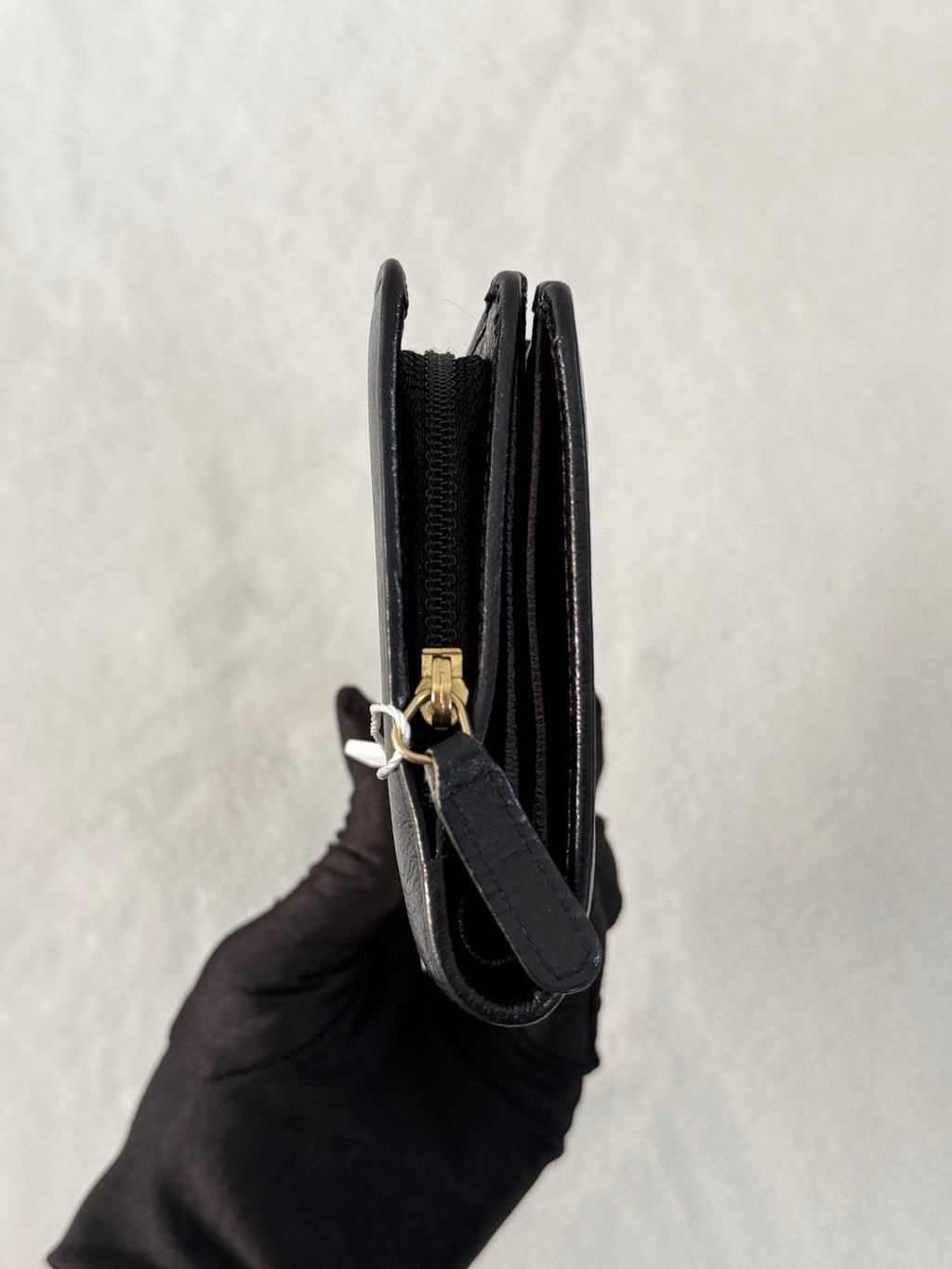 CHANEL Camellia Leather Wallet