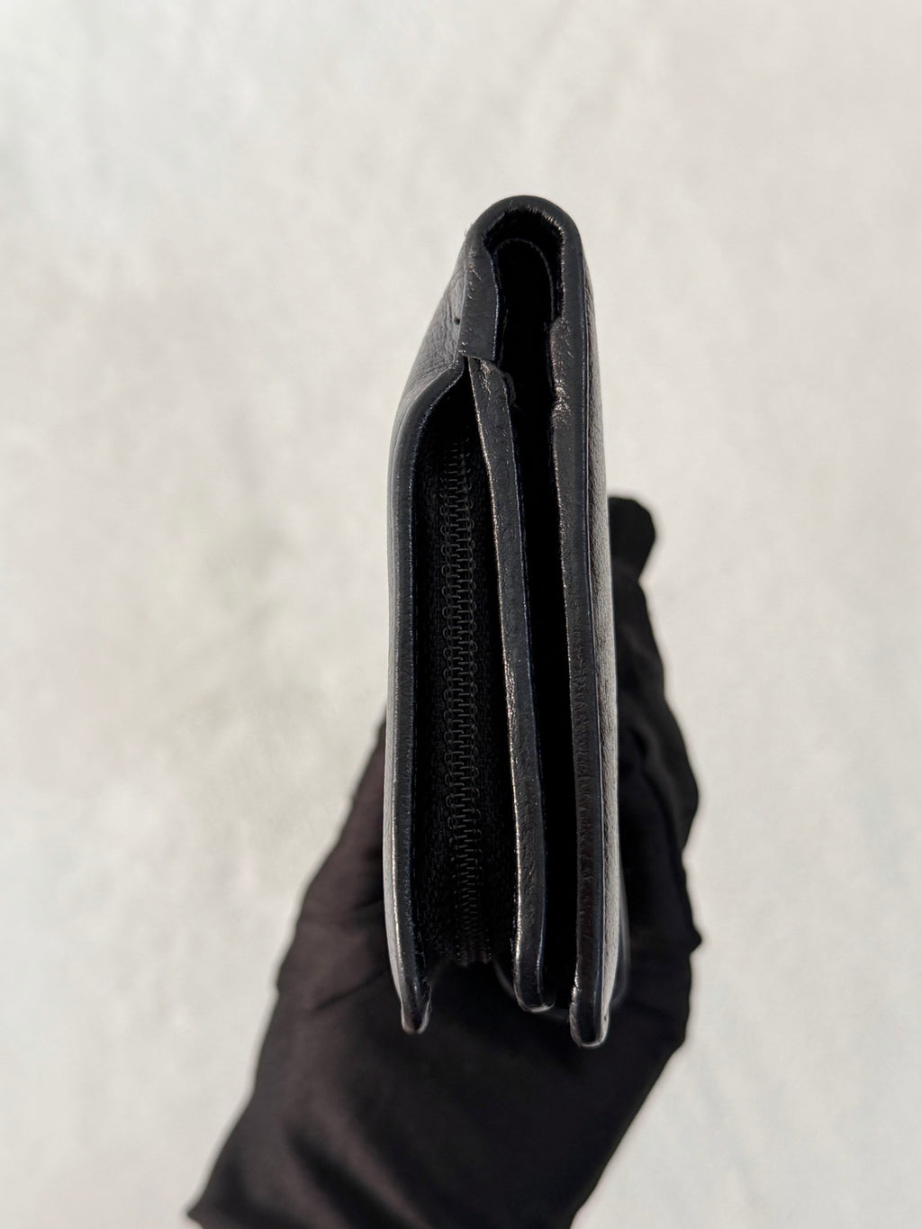 CHANEL Camellia Leather Wallet