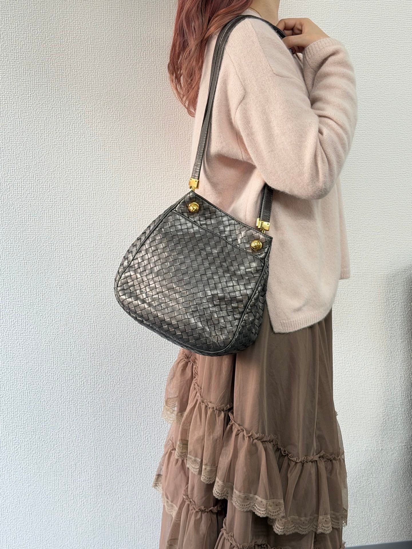 BOTTEGA VENETA Intrecciato Mini Shoulderbag