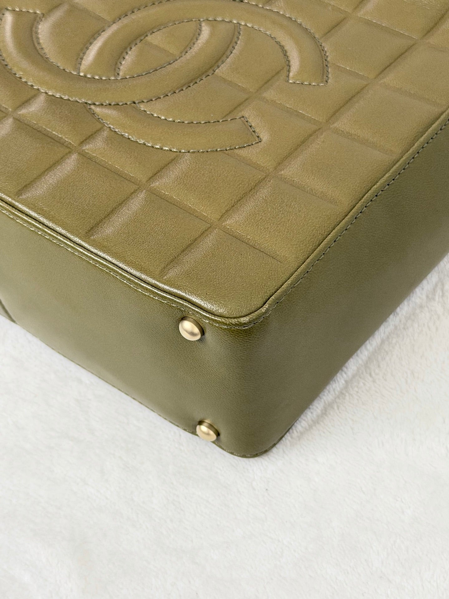 CHANEL Leather Ice Cube Collection Shoulderbag
