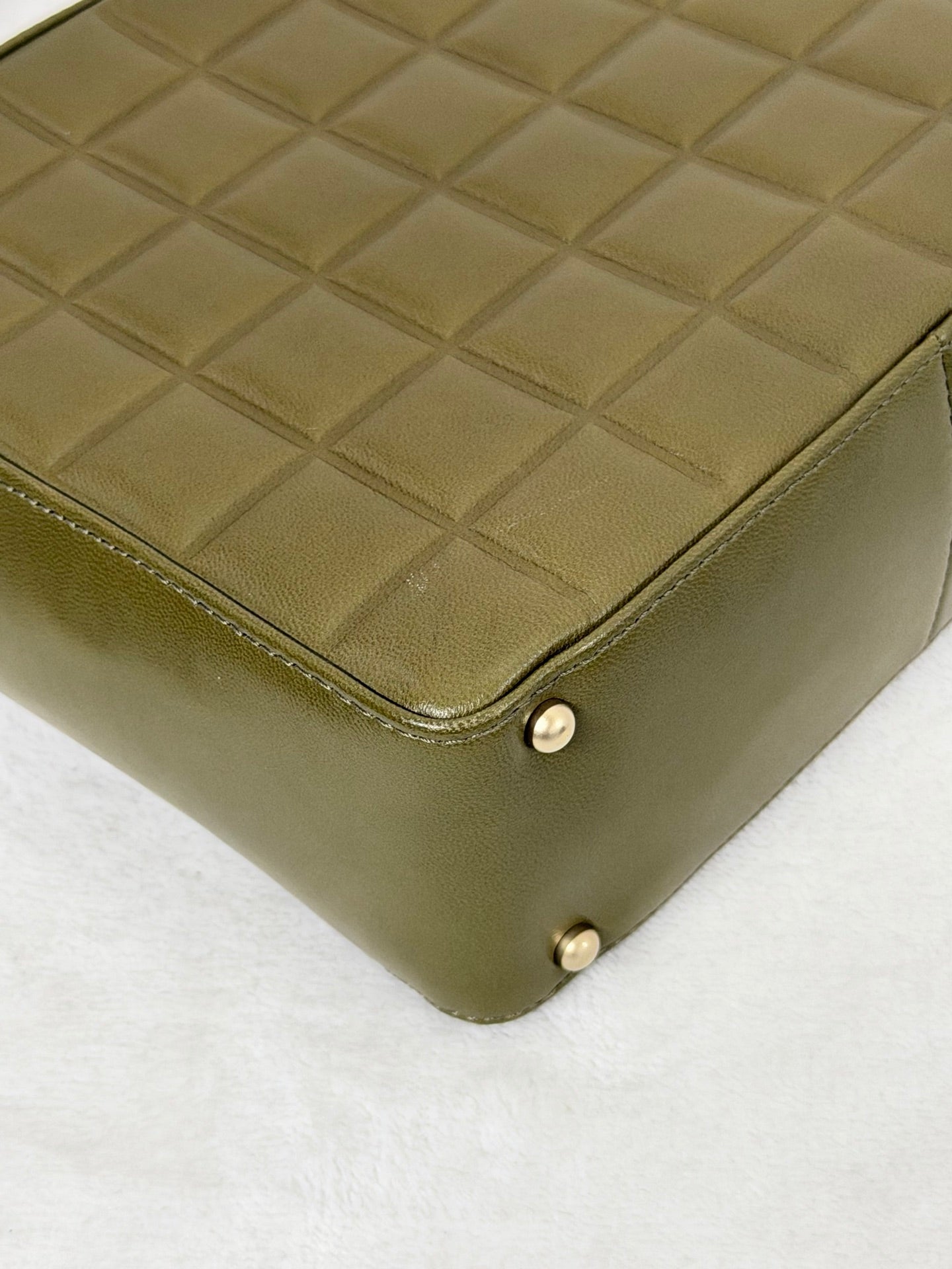 CHANEL Leather Ice Cube Collection Shoulderbag