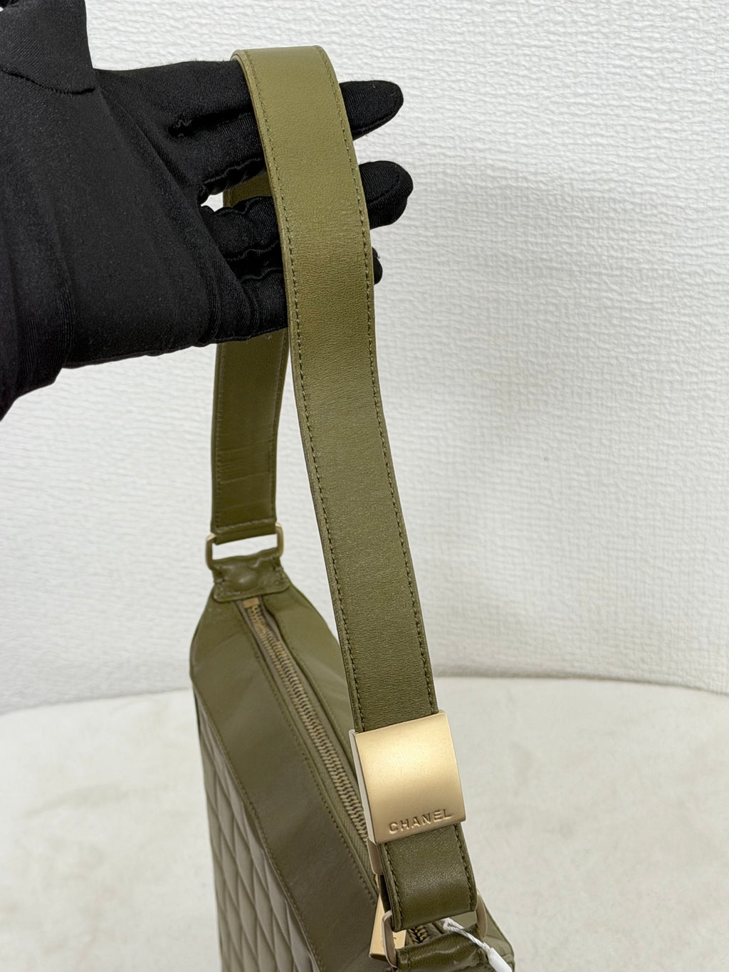CHANEL Leather Ice Cube Collection Shoulderbag