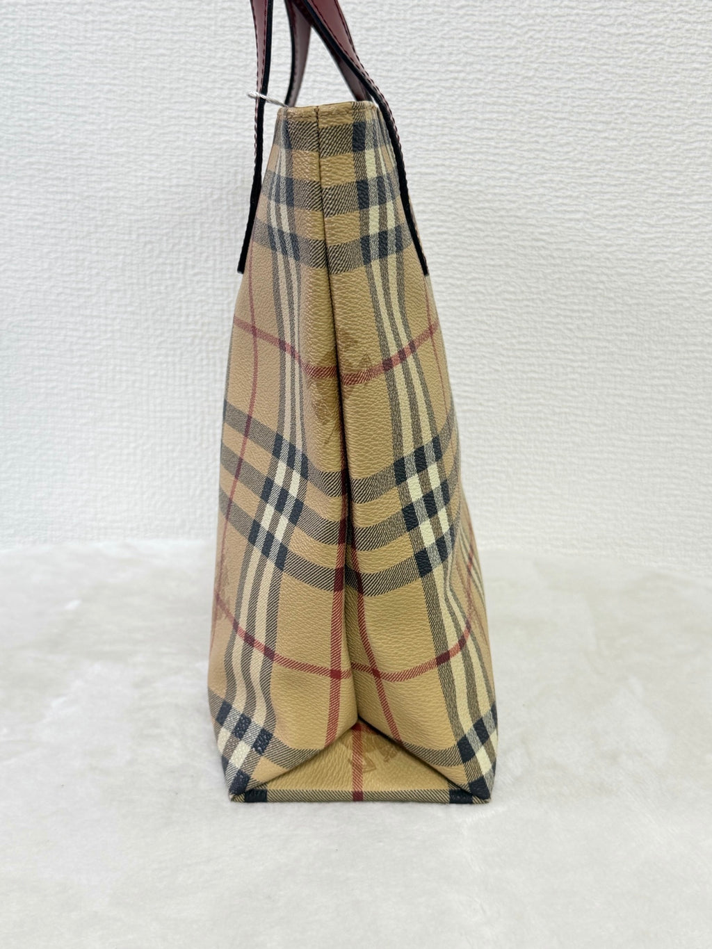 BURBERRY Check Pattern Vivian Handbag