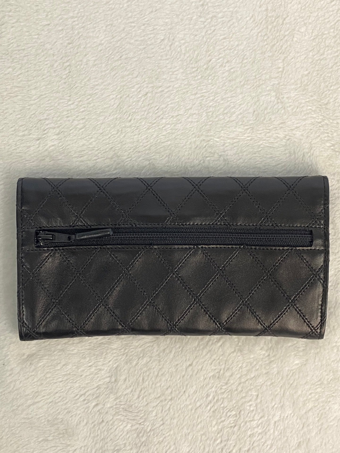 CHANEL Leather Bifold Wallet