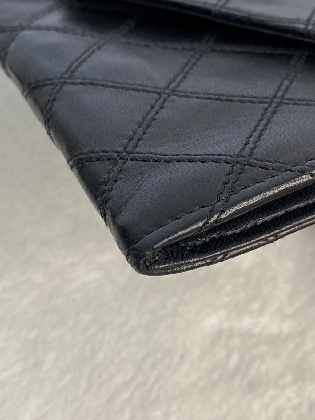 CHANEL Leather Bifold Wallet