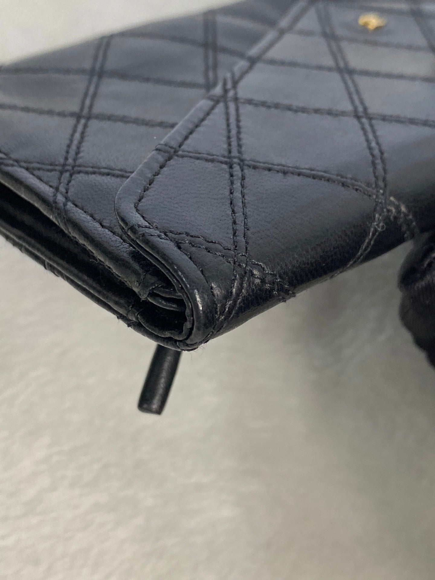 CHANEL Leather Bifold Wallet