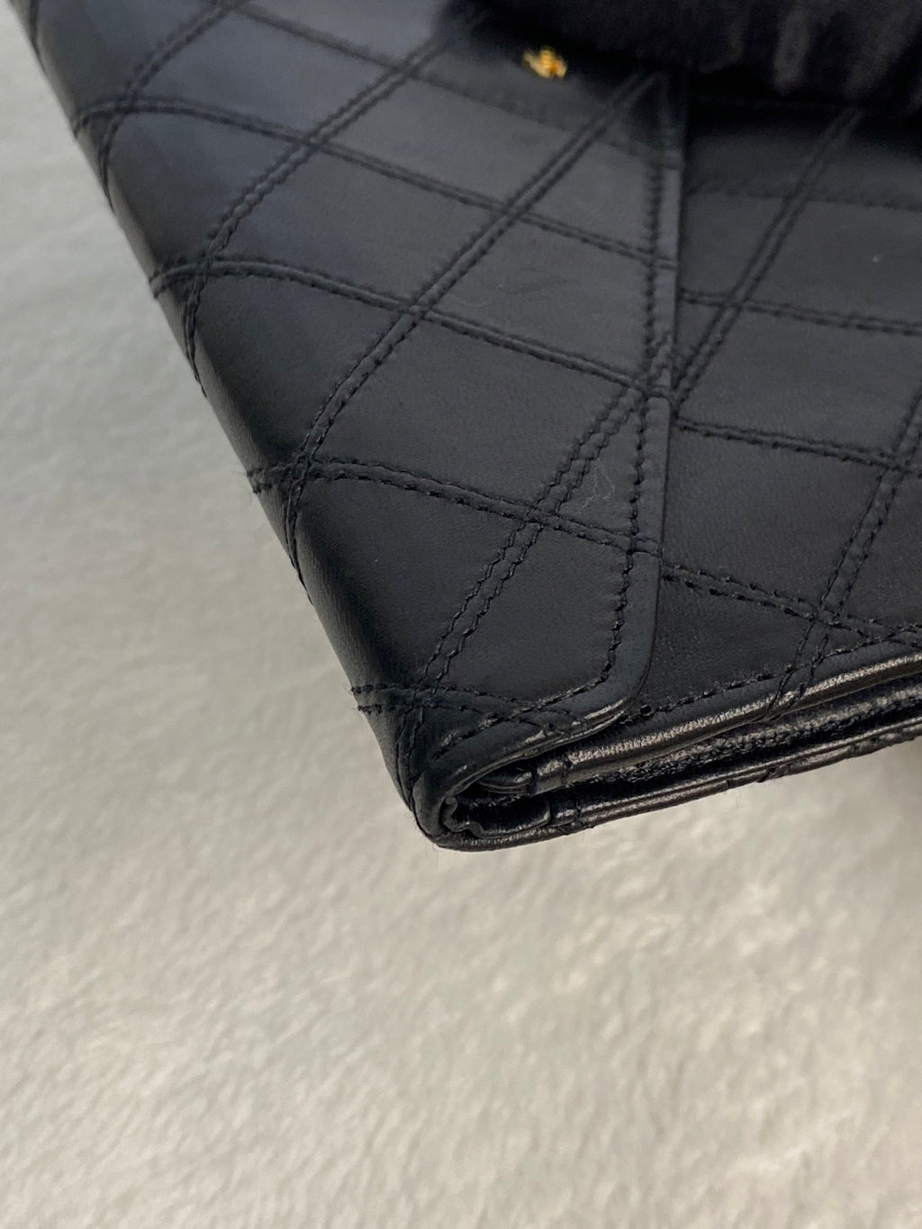 CHANEL Leather Bifold Wallet