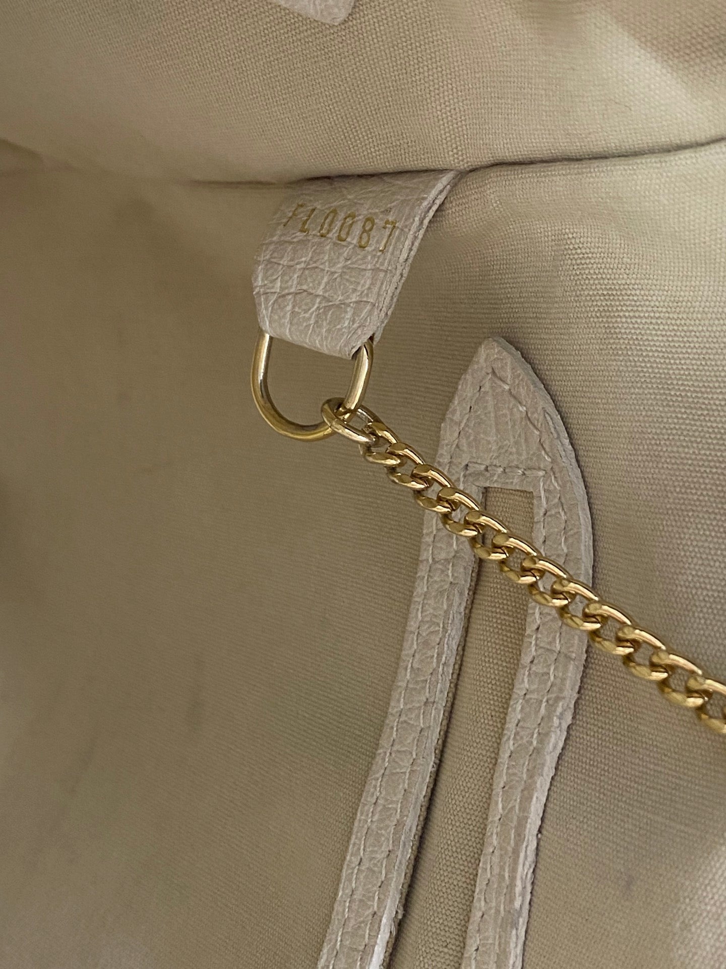 LOUIS VUITTON Monogram Denim Bucket Shoulderbag