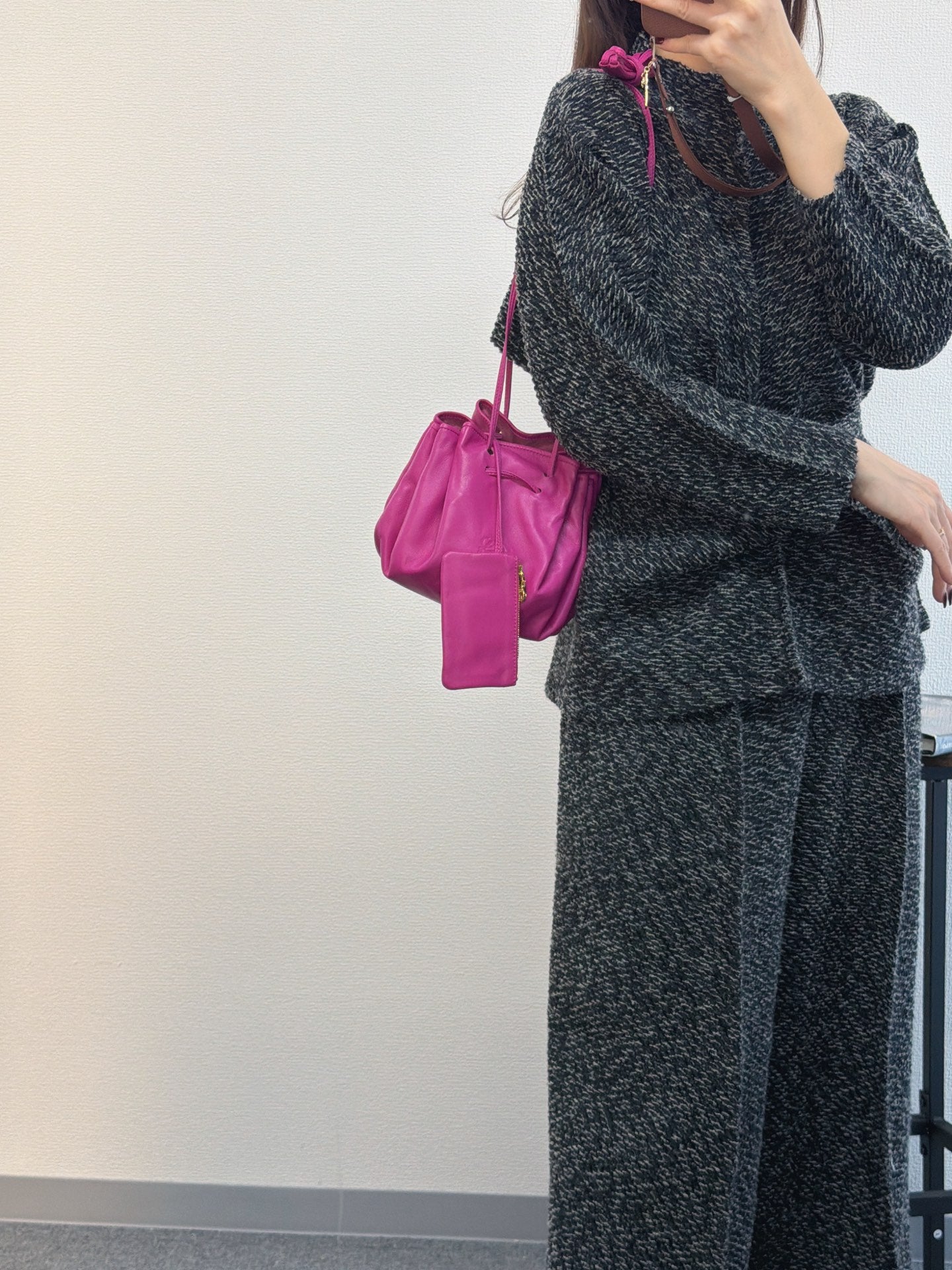 LOEWE String Leather Handbag