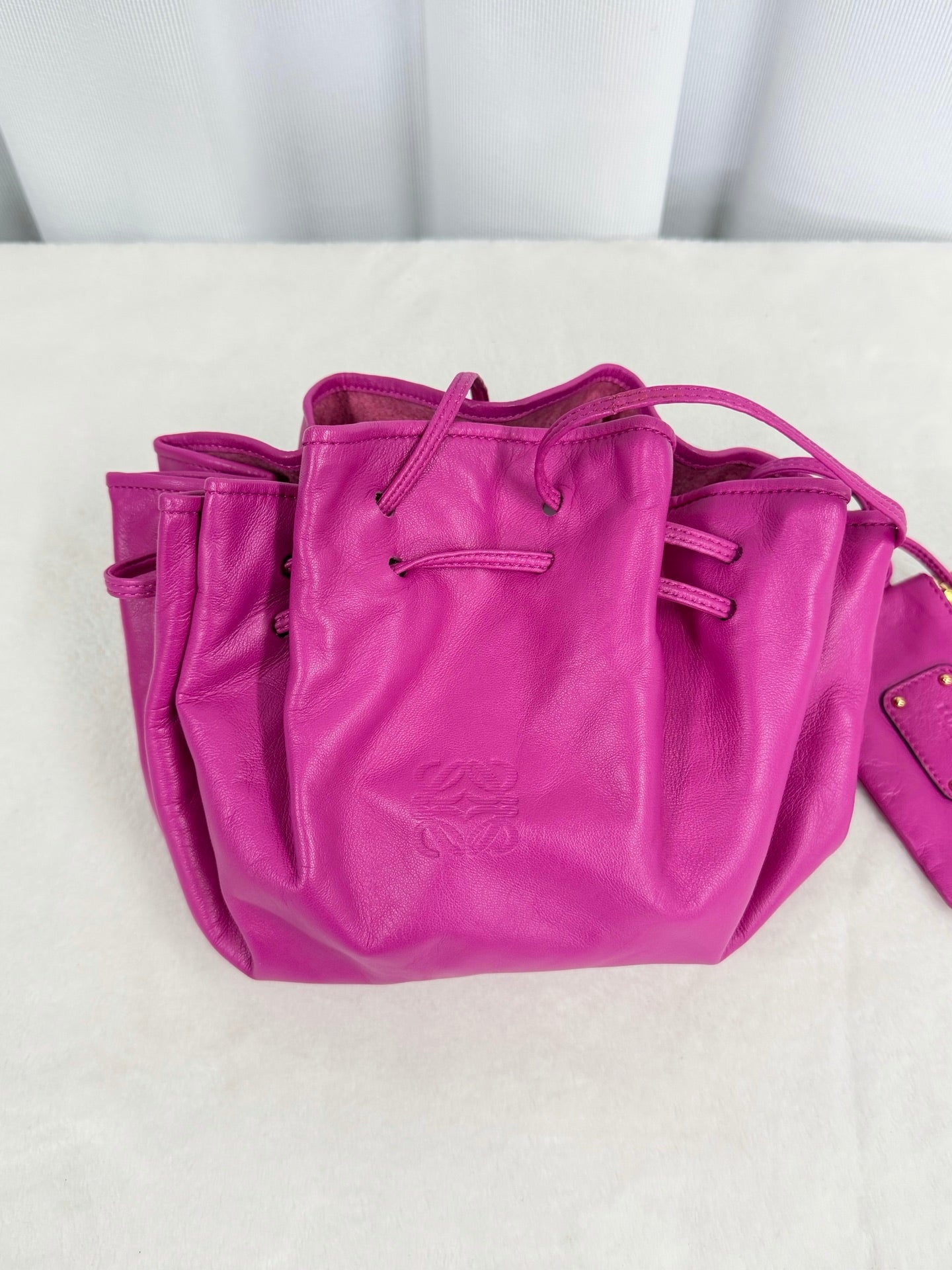 LOEWE String Leather Handbag