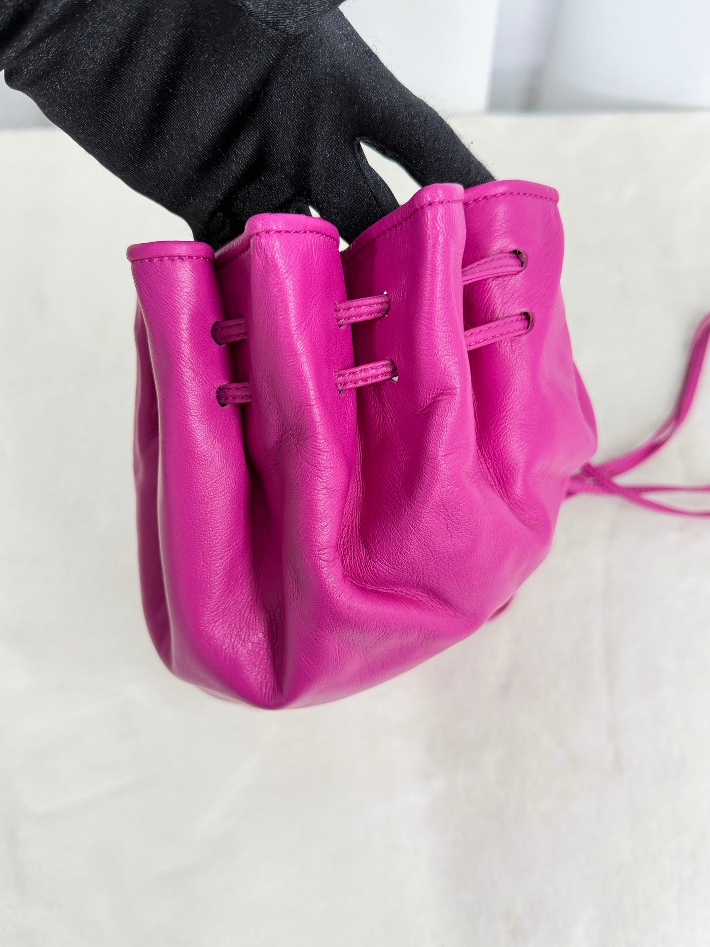 LOEWE String Leather Handbag