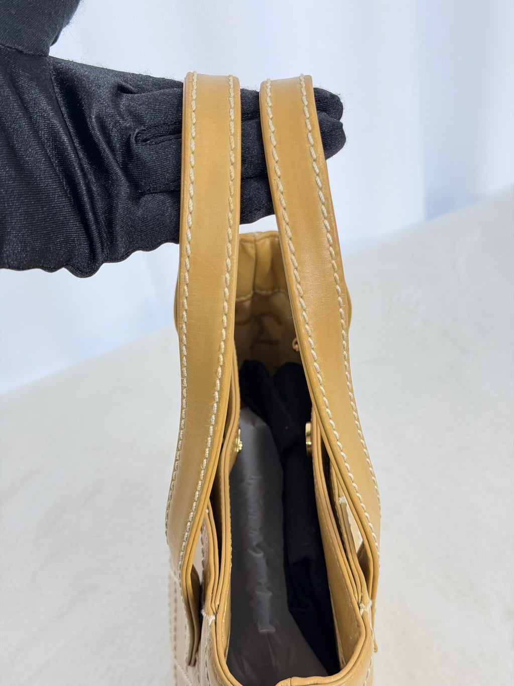 CHANEL Wild Stitch Totebag Beige