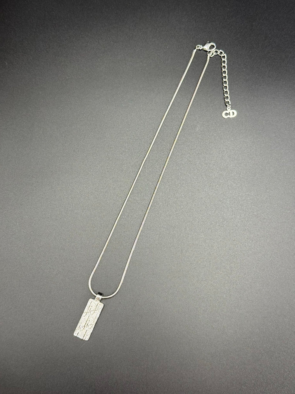 CHRISTIAN DIOR Rheinstone Necklace