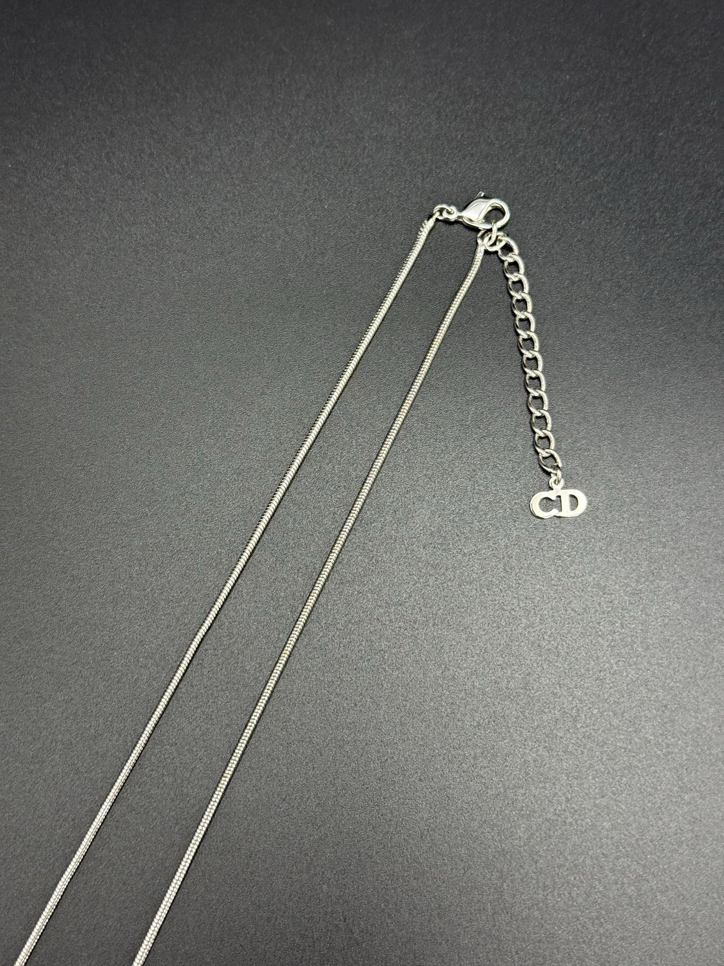 CHRISTIAN DIOR Rheinstone Necklace