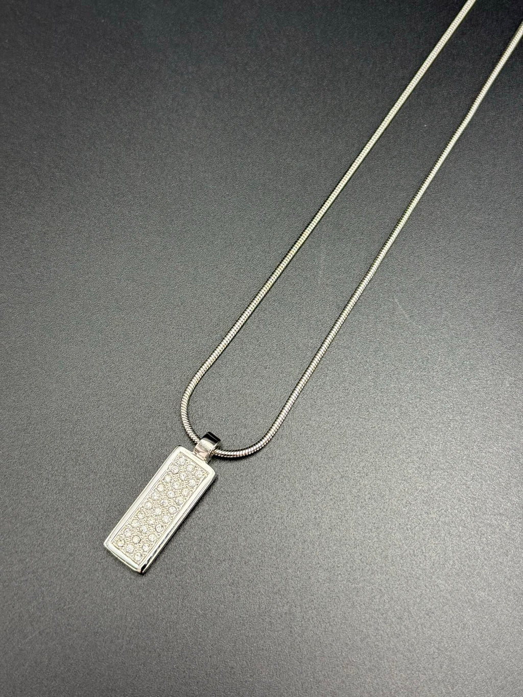 CHRISTIAN DIOR Rheinstone Necklace