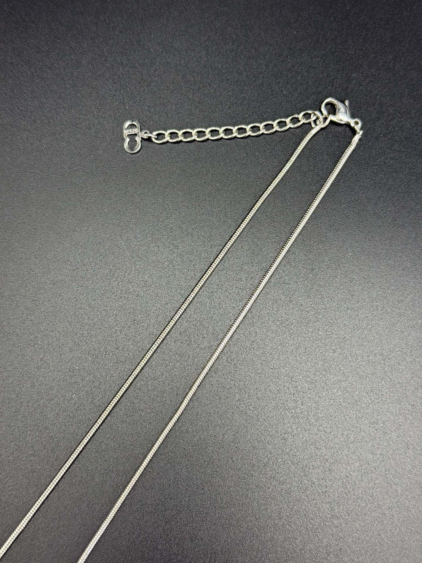 CHRISTIAN DIOR Rheinstone Necklace