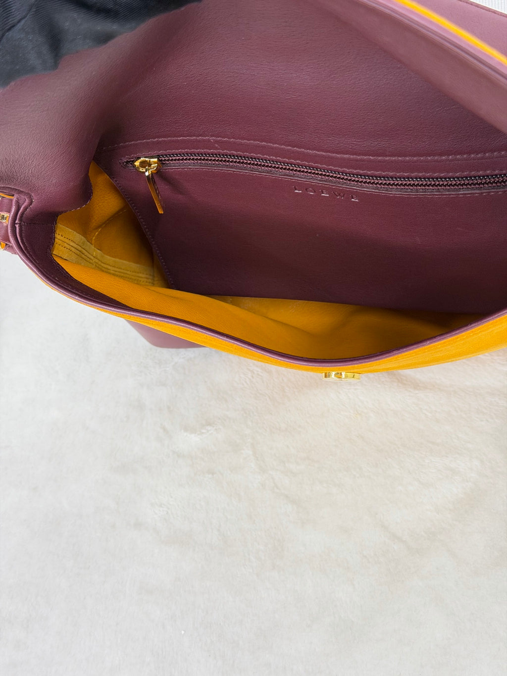 LOEWE Suede Shoulderbag