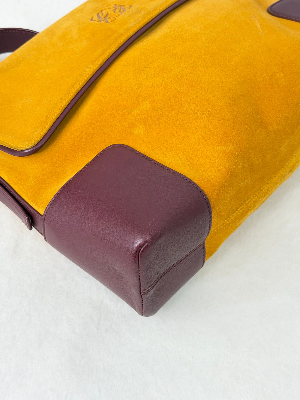 LOEWE Suede Shoulderbag