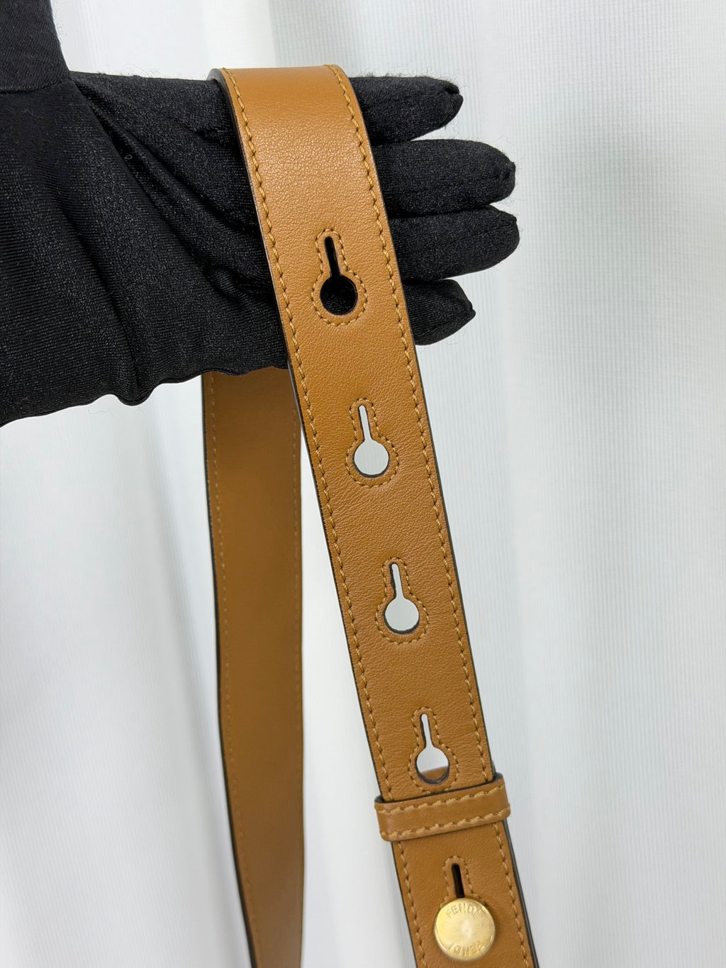 FENDI Leather Bucket Shoulderbag