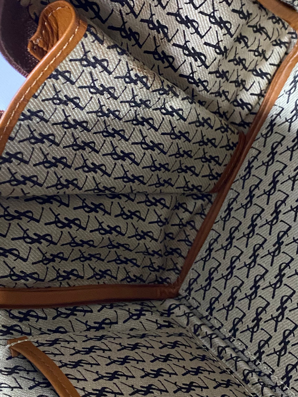 Yve Saint Luarent Boston Leather  Handbag