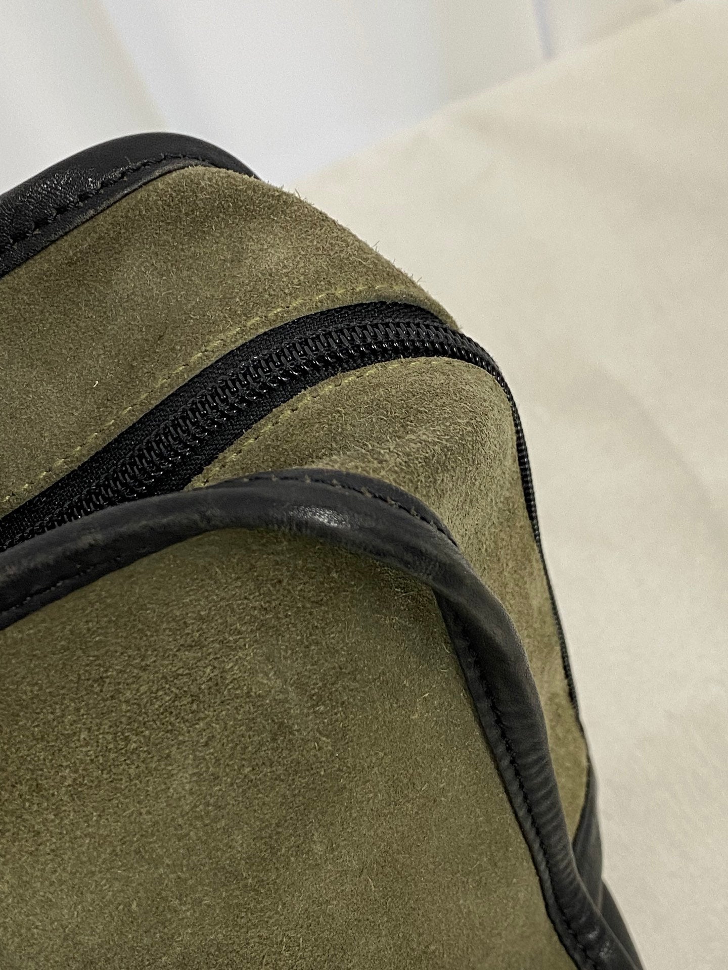 LOEWE Suede Amazona Handbag