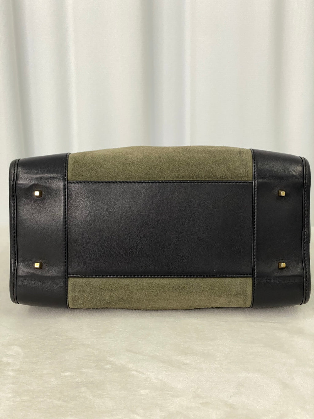 LOEWE Suede Amazona Handbag