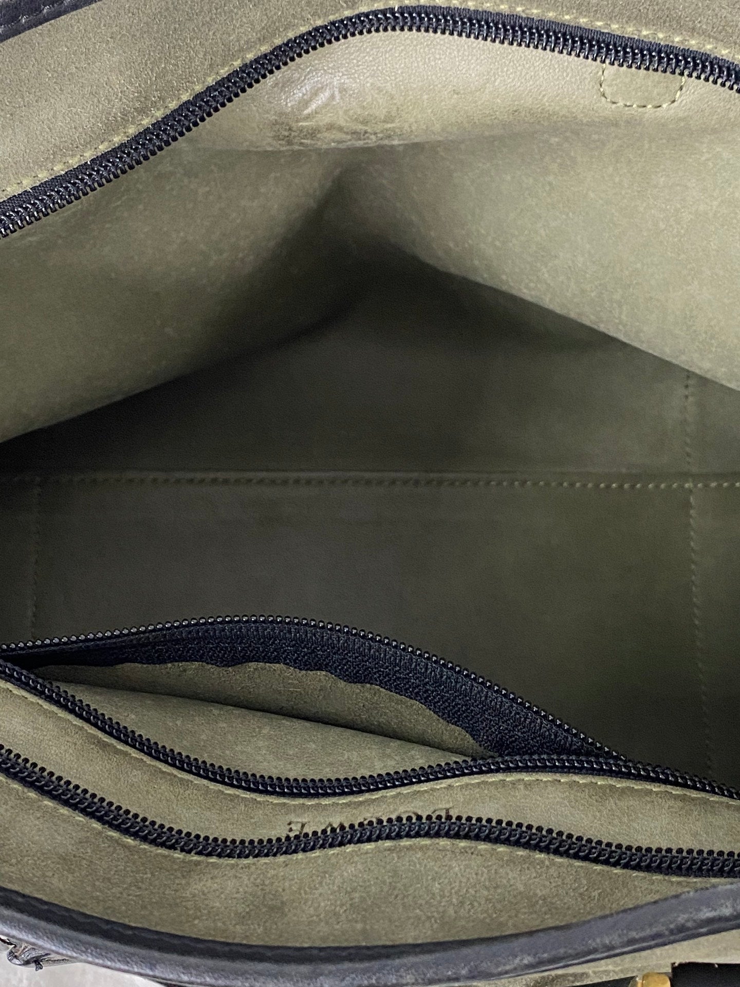 LOEWE Suede Amazona Handbag